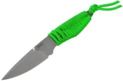 ANV P100 Sleipner, Neon Green Paracord, ANVP100-009, Black Kydex Sheath, Neck Knife -Knife Shop ANVP100 009 03 anv knives