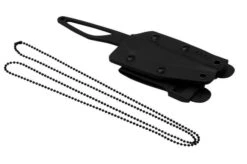 ANV Knives P100 Sleipner Cerakote, No Paracord, P100-036, Black Kydex Sheath, Neck Knife -Knife Shop ANVP100 036 06 anv