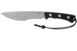 ANV P500 Sleipner, P500-006, Black Leather Sheath, Survival Knife