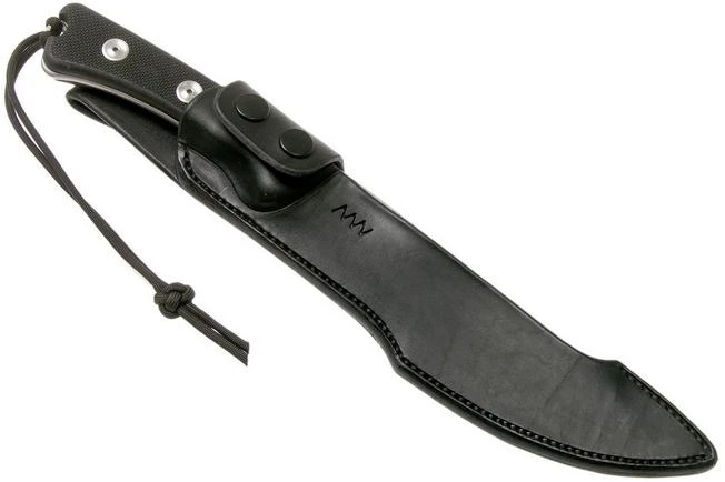 ANV P500 Sleipner, P500-006, Black Leather Sheath, Survival Knife 6 ANV P500 Sleipner, P500-006, Black Leather Sheath, Survival Knife - Image 6