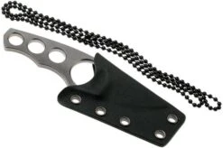 Amare Knives A-Max Stonewashed AM-SW Neck Knife, Uli Hennicke Design -Knife Shop AS AM SW 04 amare knives