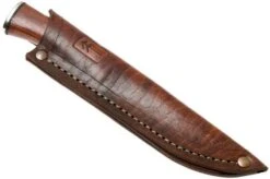 Autine Hunting Knife, Rosewood, Mirror Polish D2, RH Sheath, Hunting Knife -Knife Shop AT HUNTING 07 autine at hunting 07