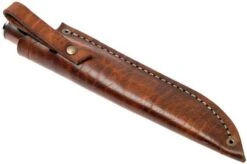 Autine Hunting Knife, Rosewood, Mirror Polish D2, RH Sheath, Hunting Knife -Knife Shop AT HUNTING 08 autine at hunting 08