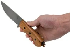 Autine Kurbads, Cherry, Elmax, Brown RH Sheath, Outdoor Knife -Knife Shop AT KUR CHY 06 autine