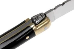 Laguiole En Aubrac Mini Pocket Knife, Buffalo Horn L0207BUL -Knife Shop AUL0207BUL 05 laguiole en aubrac ktaul0207bul 05