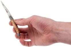 Laguiole En Aubrac Pocket Knife 7 Cm Olive Wood, L0207OLI-SSB1 -Knife Shop AUL0207OLI SSB1 08 laguiole en aubrac aul0207oli ssb1 08