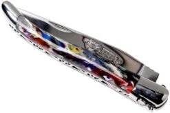 Laguiole En Aubrac 10 Cm Pocket Knife Harlequin Acrylic, L0210ARLI-FSI1 -Knife Shop AUL0210ARLI FSI1 04 laguiole en aubrac aul0210arli fsi1 04