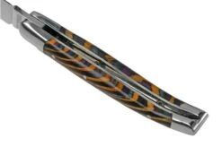 Laguiole En Aubrac Samba Yellow L0210SAJIFSJ1 Samba Wood, Polished, Laguiole Pocket Knife, 10 Cm -Knife Shop AUL0210SAJIFSJ1 05 laguioleaubrac