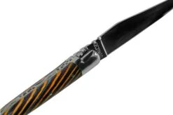 Laguiole En Aubrac Samba Yellow L0210SAJIFSJ1 Samba Wood, Polished, Laguiole Pocket Knife, 10 Cm -Knife Shop AUL0210SAJIFSJ1 06 laguioleaubrac