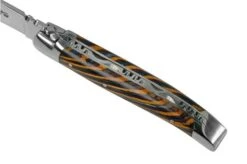 Laguiole En Aubrac Samba Yellow L0210SAJIFSJ1 Samba Wood, Polished, Laguiole Pocket Knife, 10 Cm -Knife Shop AUL0210SAJIFSJ1 07 laguioleaubrac