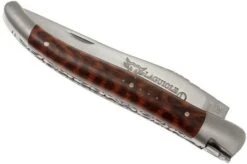 Laguiole En Aubrac HP 12cm Snake Wood Hand-filed L0212AMH-FSI1 -Knife Shop AUL0212AMH FSI1 03 laguiole en aubrac aul0212amh fsi1 03