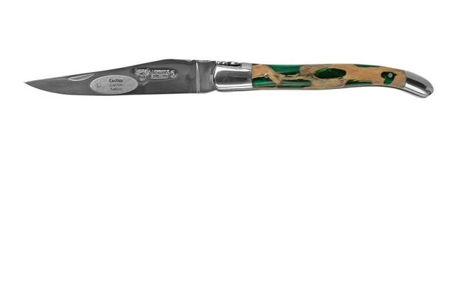 Laguiole En Aubrac Green Cholla Cactus L0212CA9IF Cactus Wood, Polished, Laguiole Pocket Knife, 12 Cm 1 Laguiole En Aubrac Green Cholla Cactus L0212CA9IF Cactus Wood, Polished, Laguiole Pocket Knife, 12 Cm