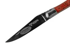 Laguiole En Aubrac Red Poplar Burl L0212LPRIFSJ1 Poplar Wood, Polished, Laguiole Pocket Knife, 12 Cm -Knife Shop AUL0212LPRIFSJ1 03 laguioleaubrac
