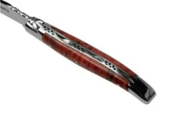 Laguiole En Aubrac Red Poplar Burl L0212LPRIFSJ1 Poplar Wood, Polished, Laguiole Pocket Knife, 12 Cm -Knife Shop AUL0212LPRIFSJ1 07 laguioleaubrac