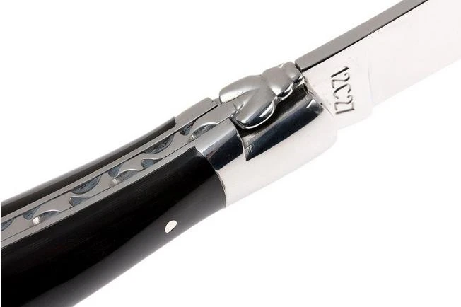 Laguiole En Aubrac 12cm Pocket Knife With Corkscrew, Buffalo Horn 6 Laguiole En Aubrac 12cm Pocket Knife With Corkscrew, Buffalo Horn - Image 6