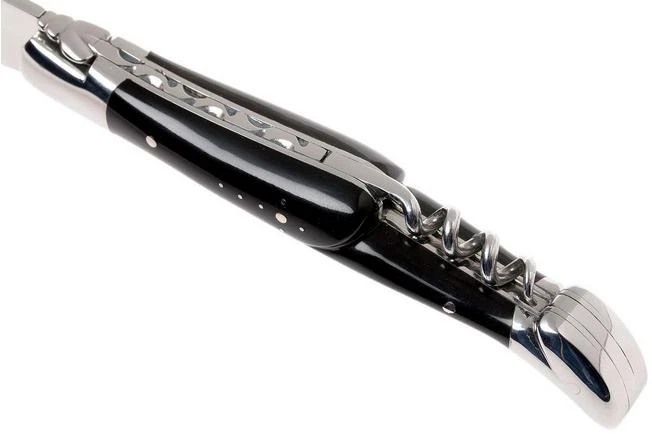 Laguiole En Aubrac 12cm Pocket Knife With Corkscrew, Buffalo Horn 7 Laguiole En Aubrac 12cm Pocket Knife With Corkscrew, Buffalo Horn - Image 7