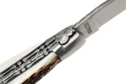 Laguiole En Aubrac 12cm Double Plates, Stag Horn Hand-filed, L0712BCI/FSB1 14 Laguiole En Aubrac 12cm Double Plates, Stag Horn Hand-filed, L0712BCI/FSB1 -Knife Shop AUL0712BCI FSB1 06 laguiole en aubrac