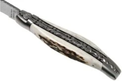 Laguiole En Aubrac 12cm Double Plates, Stag Horn Hand-filed, L0712BCI/FSB1 15 Laguiole En Aubrac 12cm Double Plates, Stag Horn Hand-filed, L0712BCI/FSB1 -Knife Shop AUL0712BCI FSB1 07 laguiole en aubrac
