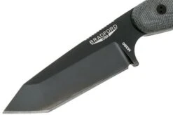 Bradford Guardian 3.5T Tanto, 3D Black Micarta Guardian 3.5T M390, Black DLC 3.5T-101B -Knife Shop BDK 35T 101B 03 bradford knives
