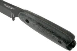 Bradford Guardian 3.5T Tanto, 3D Black Micarta Guardian 3.5T M390, Black DLC 3.5T-101B -Knife Shop BDK 35T 101B 05 bradford knives