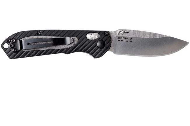 Benchmade 565 Mini Freek Pocket Knife, Plain Edge Satin Blade 2 Benchmade 565 Mini Freek Pocket Knife, Plain Edge Satin Blade - Image 2