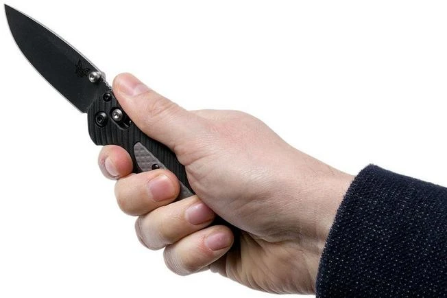 Benchmade 565 Mini Freek Pocket Knife, Plain Edge Satin Blade 8 Benchmade 565 Mini Freek Pocket Knife, Plain Edge Satin Blade - Image 8