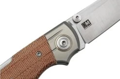 Bestech Tonic BT2204B Beige Micarta, Pocket Knife -Knife Shop BHBT2204B 05 bestech