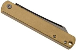 Böker Plus Zenshin, Brass 42 Slipjoint 01BO369 Pocket Knife -Knife Shop BO01BO369 04 boker