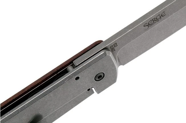 Böker Plus Lancer 42 Cocobolo 01BO468 Pocket Knife, Serge Panchenko Design 6 Böker Plus Lancer 42 Cocobolo 01BO468 Pocket Knife, Serge Panchenko Design - Image 6