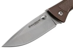 Böker Magnum Advance Checkering Dark Bronze 01RY303 Pocket Knife -Knife Shop BO01RY303 03 boker