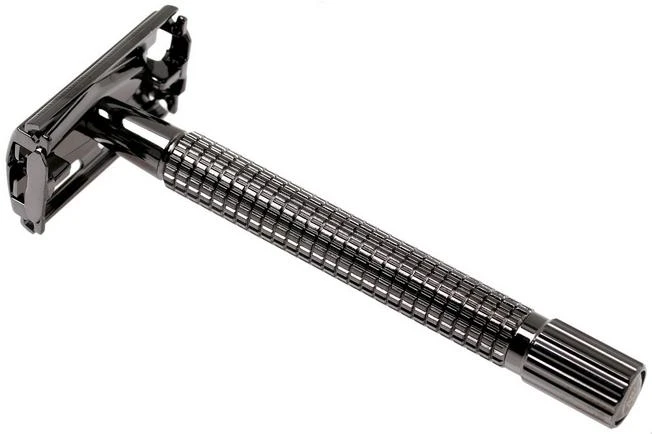 Böker Safety Razor Butterfly L Gunmetal Grey 04BO218 2 Böker Safety Razor Butterfly L Gunmetal Grey 04BO218 - Image 2