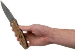 Böker Tirpitz Damast Wood 42 Limited Edition 110197DAM Pocket Knife -Knife Shop BO110197DAM 09 boker