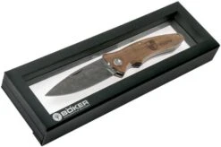 Böker Tirpitz Damast Wood 42 Limited Edition 110197DAM Pocket Knife -Knife Shop BO110197DAM 10 boker