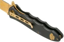 Böker Leopard-Damascus III Gold 110227DAM Limited Edition Pocket Knife -Knife Shop BO110227DAM 05 boker