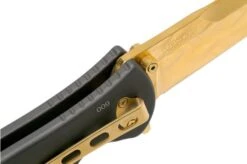 Böker Leopard-Damascus III Gold 110227DAM Limited Edition Pocket Knife -Knife Shop BO110227DAM 06 boker