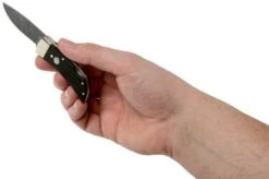 Böker Pocket Bog Oak Damascus 111108DAM Gentleman's Knives -Knife Shop BO111108DAM 07 boker