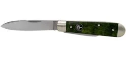 Böker Swell-End Jack Curly Birch Green 112916 Pocket Knife -Knife Shop BO112916 03 boker