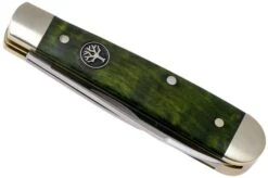 Böker Swell-End Jack Curly Birch Green 112916 Pocket Knife -Knife Shop BO112916 04 boker