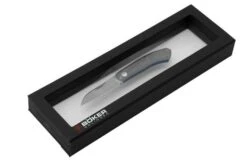 Böker Manufaktur Jahrmesser 2023 Damascus 1132023DAM Limited Edition Slipjoint Pocket Knife, Ricardo Romano Bernandes Design -Knife Shop BO1132023DAM 07 boker