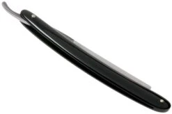 Böker Manufaktur Bicycle Race, Black Synthetic 140223 Straight Razor -Knife Shop BO140223 04 boker