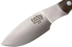 Bark River Mini Canadian A2, Green Canvas Micarta -Knife Shop BRK03 133GNL 03 bark river brk03 133gnl 03
