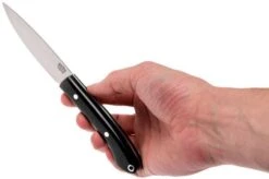 Bark River Bird & Trout CPM154, Black Canvas Micarta -Knife Shop BRK04 151BRKC 06 bark river bird trout brk04 151brkc 06