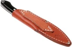 Bark River Bird & Trout CPM154, Black Canvas Micarta -Knife Shop BRK04 151BRKC 08 bark river bird trout brk04 151brkc 08