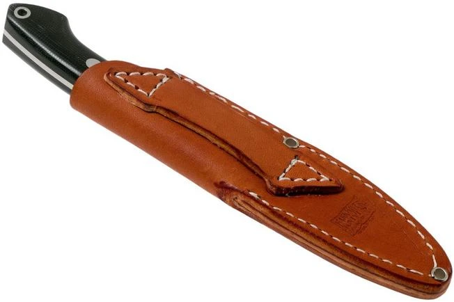 Bark River Bird & Trout CPM S45VN, Black Canvas Micarta 7 Bark River Bird & Trout CPM S45VN, Black Canvas Micarta - Image 7