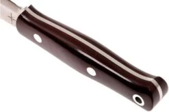 Bark River Ultra-Lite Bushcrafter CPM 3V, Burgundy Canvas Micarta -Knife Shop BRK06 023BC 04 bark river brk06 023bc 04