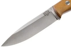 Bark River Aurora A2 Natural Canvas Micarta, Outdoor Knife -Knife Shop BRK06 115NCM 03 bark river knives