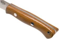 Bark River Aurora A2 Natural Canvas Micarta, Outdoor Knife -Knife Shop BRK06 115NCM 05 bark river knives
