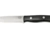 Bark River Aurora Scandi CPM 3V Black Canvas Micarta, Fixed Knife