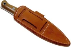 Bark River Bushcrafter CPM CruWear, Natural Canvas Micarta, Bushcraft Knife -Knife Shop BRK06 165NCM 07 bark river knives