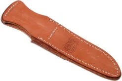 Bark River Gunny Scandi CPM 3V, Green Canvas Micarta, Brown Sheath -Knife Shop BRK07 024GNC 08 bark river brk07 024gnc 08